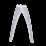 Maxbell 1/12 Scale Female Soldiers Pantyhose for 6inch Body Clothing Accessories White