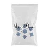 Maxbell  7 PCS Antique Acrylic Polyhedral Dice DND RPG Role Playing Game Toys Blue