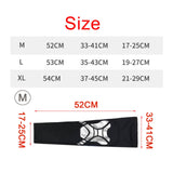 Maxbell 1X Knee Sleeve Compression Brace Support Sport Joint Pain Arthritis Relief Black and Sliver M