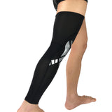 Maxbell 1X Knee Sleeve Compression Brace Support Sport Joint Pain Arthritis Relief Black and Sliver M