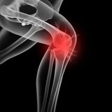 Maxbell 1X Knee Sleeve Compression Brace Support Sport Joint Pain Arthritis Relief Black and Sliver M