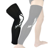 Maxbell 1X Knee Sleeve Compression Brace Support Sport Joint Pain Arthritis Relief Black and Sliver M