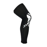 Maxbell 1X Knee Sleeve Compression Brace Support Sport Joint Pain Arthritis Relief Black and Sliver M