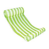 Maxbell Water Hammock Floating Pool Loungers for Swimming Pool Green white