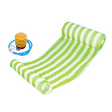 Maxbell Water Hammock Floating Pool Loungers for Swimming Pool Green white