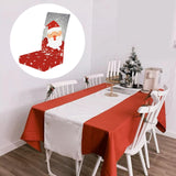 Maxbell Chair Covers Christmas Decor Printed Slipcovers Home Decor Universal Size style 3