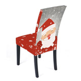 Maxbell Chair Covers Christmas Decor Printed Slipcovers Home Decor Universal Size style 3