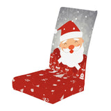 Maxbell Chair Covers Christmas Decor Printed Slipcovers Home Decor Universal Size style 3