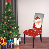 Maxbell Chair Covers Christmas Decor Printed Slipcovers Home Decor Universal Size style 3