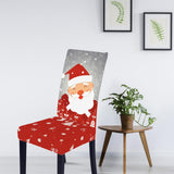 Maxbell Chair Covers Christmas Decor Printed Slipcovers Home Decor Universal Size style 3