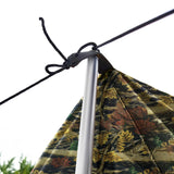 Maxbell 1pc Foldable Extension Tent Car Tail Outdoor Lightweight Sun Shelter Canopy Camouflage