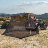 Maxbell 1pc Foldable Extension Tent Car Tail Outdoor Lightweight Sun Shelter Canopy Camouflage