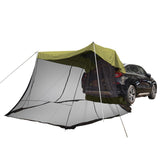 Maxbell 1pc Foldable Extension Tent Car Tail Outdoor Lightweight Sun Shelter Canopy Army Green