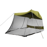 Maxbell 1pc Foldable Extension Tent Car Tail Outdoor Lightweight Sun Shelter Canopy Army Green