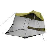 Maxbell 1pc Foldable Extension Tent Car Tail Outdoor Lightweight Sun Shelter Canopy Army Green