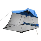 Maxbell 1pc Foldable Extension Tent Car Tail Outdoor Lightweight Sun Shelter Canopy Blue