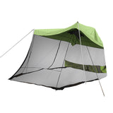 Maxbell 1pc Foldable Extension Tent Car Tail Outdoor Lightweight Sun Shelter Canopy Green