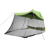 Maxbell 1pc Foldable Extension Tent Car Tail Outdoor Lightweight Sun Shelter Canopy Green