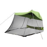 Maxbell 1pc Foldable Extension Tent Car Tail Outdoor Lightweight Sun Shelter Canopy Green