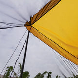 Maxbell 1pc Foldable Extension Tent Car Tail Outdoor Lightweight Sun Shelter Canopy Yellow