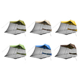 Maxbell 1pc Foldable Extension Tent Car Tail Outdoor Lightweight Sun Shelter Canopy Yellow