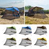 Maxbell 1pc Foldable Extension Tent Car Tail Outdoor Lightweight Sun Shelter Canopy Yellow