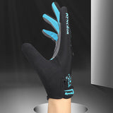 Maxbell Bicycle Gloves Non Slip Breathable Lightweight for Driving Cycling M Blue