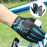 Maxbell Bicycle Gloves Non Slip Breathable Lightweight for Driving Cycling M Blue