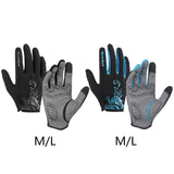 Maxbell Bicycle Gloves Non Slip Breathable Lightweight for Driving Cycling M Blue