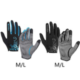 Maxbell Bicycle Gloves Non Slip Breathable Lightweight for Driving Cycling M Blue