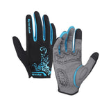 Maxbell Bicycle Gloves Non Slip Breathable Lightweight for Driving Cycling M Blue