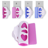 Maxbell Salon Barber Hair Curler Clip Perm Rolls DIY Hair Styling Tools Blue L
