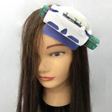 Maxbell Salon Barber Hair Curler Clip Perm Rolls DIY Hair Styling Tools Blue L