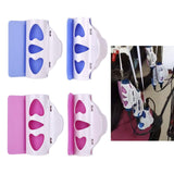 Maxbell Salon Barber Hair Curler Clip Perm Rolls DIY Hair Styling Tools Blue L
