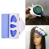 Maxbell Salon Barber Hair Curler Clip Perm Rolls DIY Hair Styling Tools Blue L