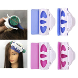 Maxbell Salon Barber Hair Curler Clip Perm Rolls DIY Hair Styling Tools Blue L