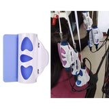 Maxbell Salon Barber Hair Curler Clip Perm Rolls DIY Hair Styling Tools Blue L