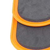 Maxbell Exercise Sliding Gliding Discs Core Slider Sport Full Body Workout Orange