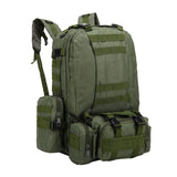 Maxbell 55L Camouflage Backpack Accessories Backpack Tactical Travel Hiking Camping Army Green