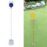 Maxbell Golf Flagsticks Hole Cup Putting Training Green Flag Pole for Backyard Blue