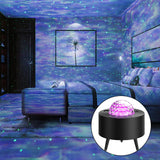 Maxbell Star Projector Night Light LED with Bluetooth Speaker USB for Adults  Black