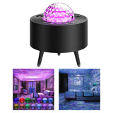 Maxbell Star Projector Night Light LED with Bluetooth Speaker USB for Adults  Black