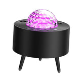 Maxbell Star Projector Night Light LED with Bluetooth Speaker for Adults Party Black