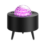 Maxbell Star Projector Night Light LED with Bluetooth Speaker for Adults Party Black