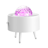 Maxbell Star Projector Night Light LED with Bluetooth Speaker for Adults Party White