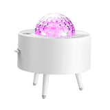 Maxbell Star Projector Night Light LED with Bluetooth Speaker for Adults Party White