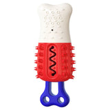 Maxbell Pet Chew Toothbrush Cleaning Toys Dogs Stick Teeth Brushing Toy White Red