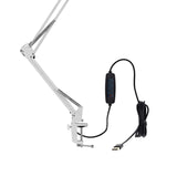 Maxbell Collapsible LED Reading Lamp with Clip USB Powered Bedside Table Light