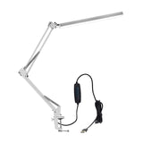 Maxbell Collapsible LED Reading Lamp with Clip USB Powered Bedside Table Light