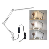 Maxbell Collapsible LED Reading Lamp with Clip USB Powered Bedside Table Light